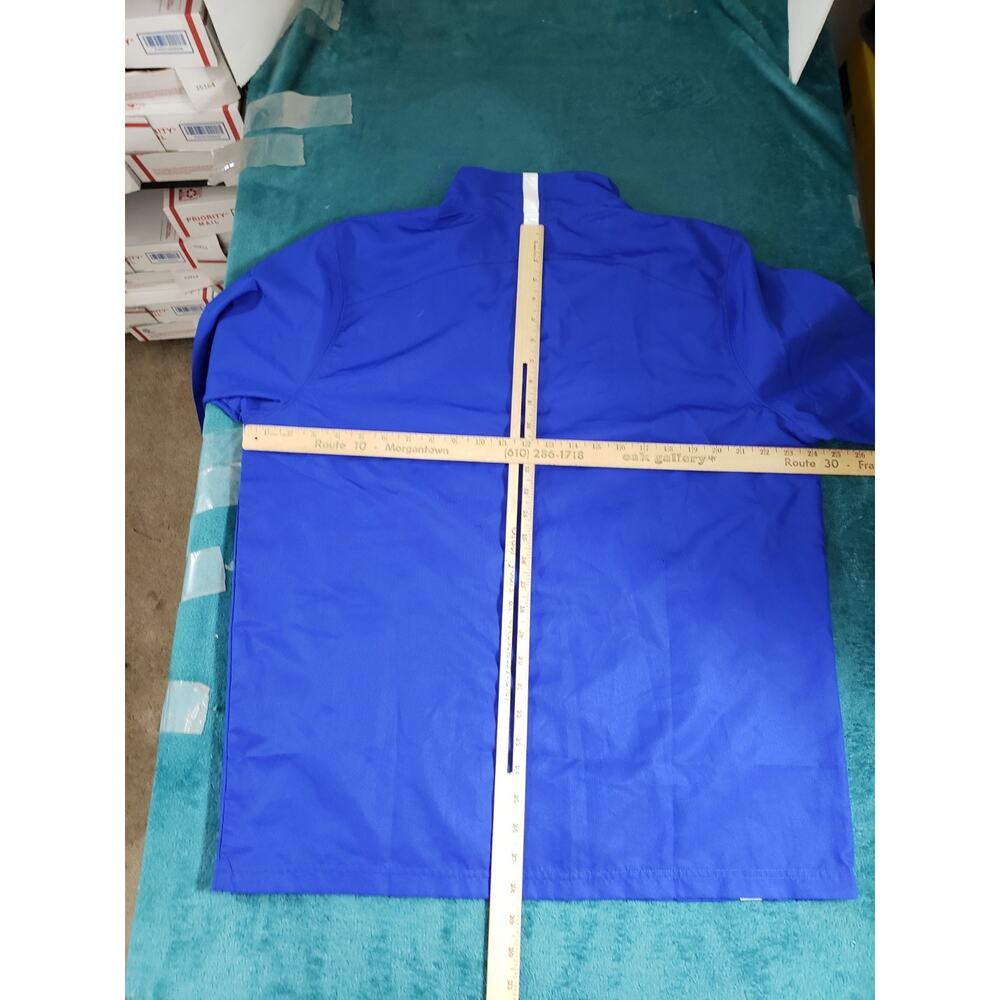 Under Armour Jacket Size Large Men Blue Protect this House Lightweight Loose - Picture 6 of 7